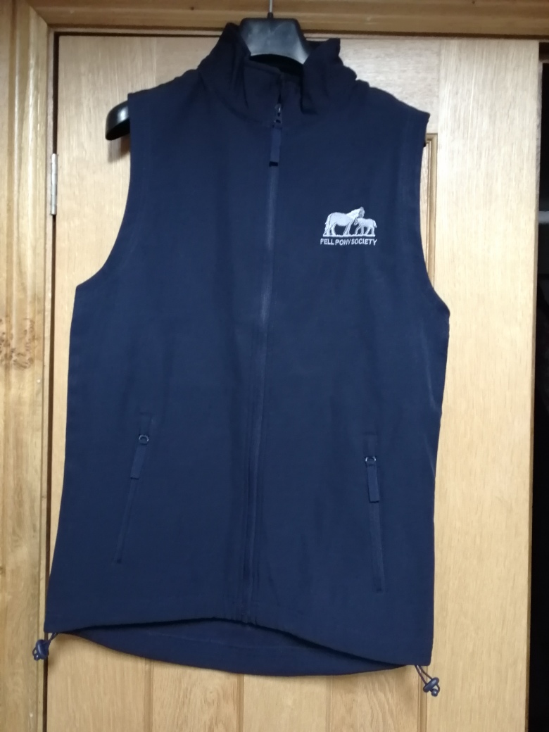 soft shell gilet, navy