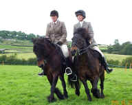 2002 Sizergh Ridden Pairs Classs winners.  [ Select to view a larger image. ]